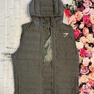 Gymshark Padded Vest with Hood